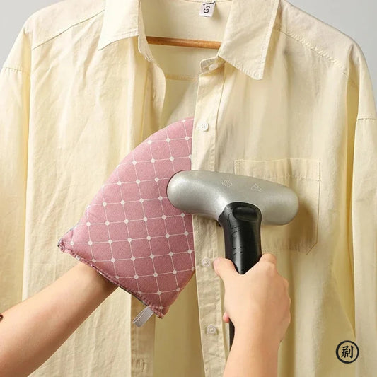 1Pc Fabric Handheld Ironing Board Ironing Board Small Home Ironing Gloves anti Ironing Household Insulated Handheld Ironing Tray