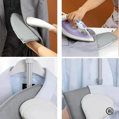1Pc Fabric Handheld Ironing Board Ironing Board Small Home Ironing Gloves anti Ironing Household Insulated Handheld Ironing Tray