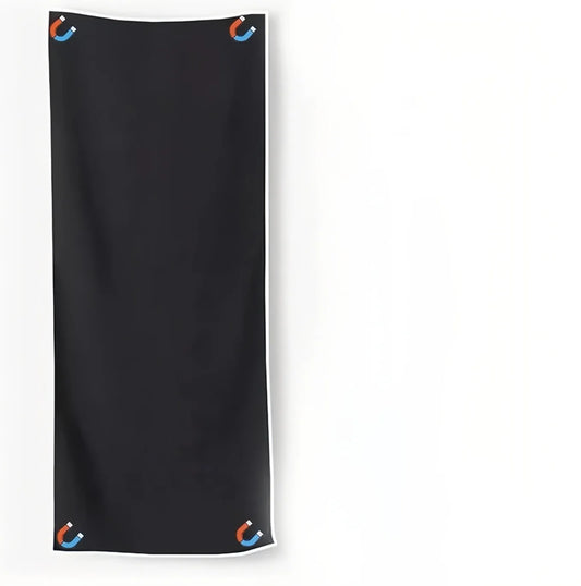 Multifunctional Outdoor Magnetic Bath Towel Coral Fleece Portable Magnet Towels Quick-Drying Beach Towel Bathroom Accessories
