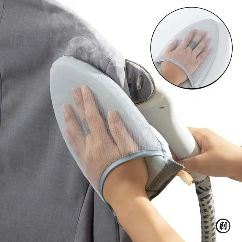 1Pc Fabric Handheld Ironing Board Ironing Board Small Home Ironing Gloves anti Ironing Household Insulated Handheld Ironing Tray