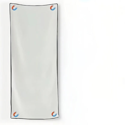 Multifunctional Outdoor Magnetic Bath Towel Coral Fleece Portable Magnet Towels Quick-Drying Beach Towel Bathroom Accessories